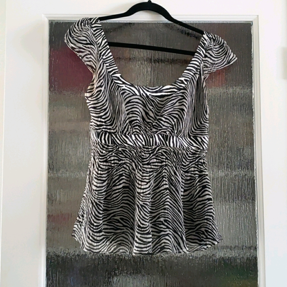Zebra Print Shirt